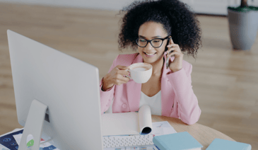 woman on laptop