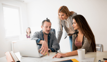 childcare business professionals using lead tracking to enhance enrollment and follow-up processes