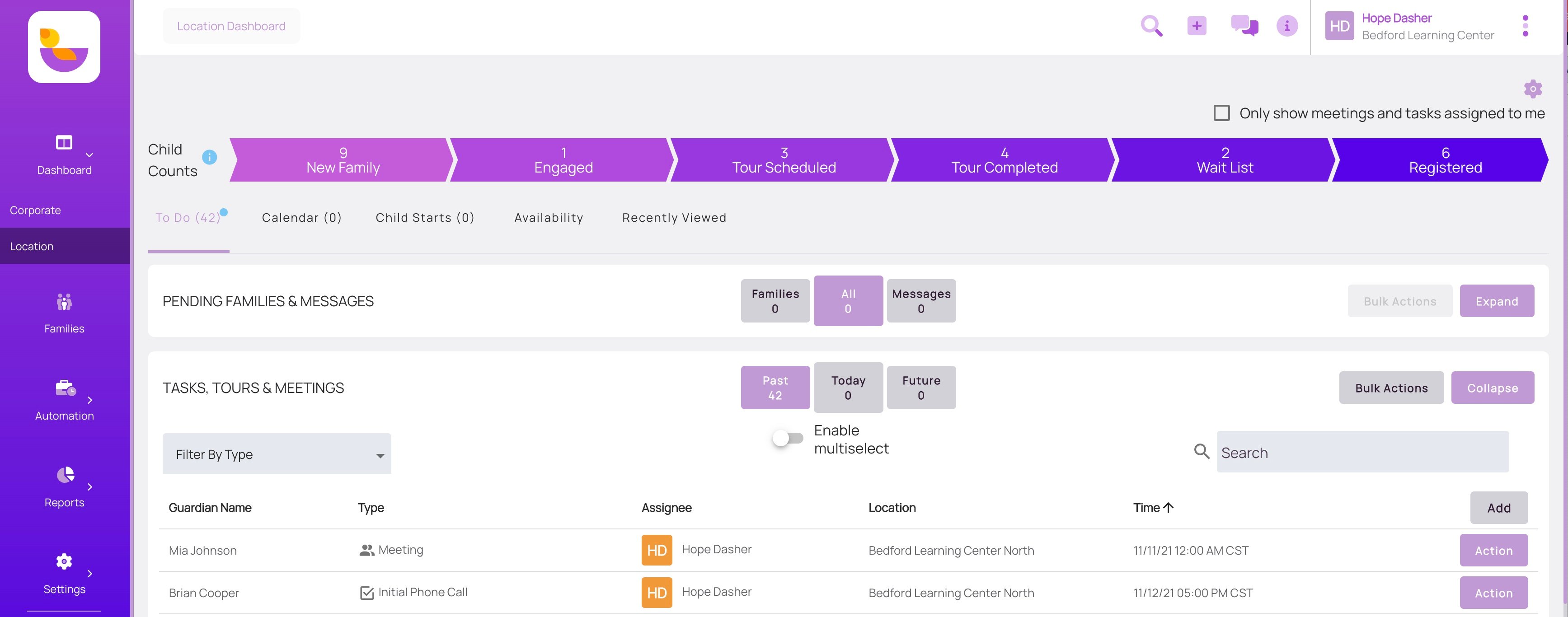 Task management/automation